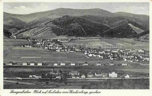 AK / Ansichtskarte Neubielau Bielawa Eulengebirge PL Blick vom Herrleinberg
