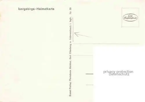 AK / Ansichtskarte Bad Schwarzbach Flinsberg Isergebirge Swieradow Zdroj Bad PL Iserstamm Tafelfichte und Bad Obergrenzdorf