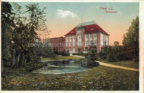 AK / Ansichtskarte Forst Lausitz Webeschule