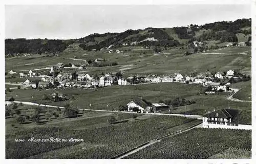 AK / Ansichtskarte Mont-sur-Rolle VD Vue panoramique d'avion