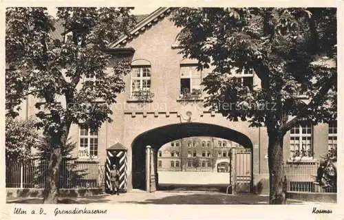 AK / Ansichtskarte ULM  Donau Grenadierkaserne Soldatenpost