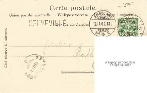 AK / Ansichtskarte Neuveville La Neuenstadt Bielersee Preles BE Place de la Gare