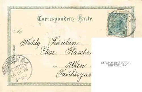 AK / Ansichtskarte Traunsee Traunstein Gmunden Salzkammergut AT Panorama Schloss Ebenzweier Villa Maria-Theresia Litho