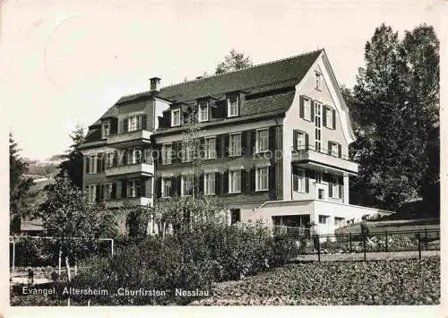 AK / Ansichtskarte Nesslau Toggenburg SG Evangelisches Altersheim Churfirsten