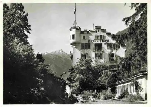 AK / Ansichtskarte Andeer GR Hotel Fravi