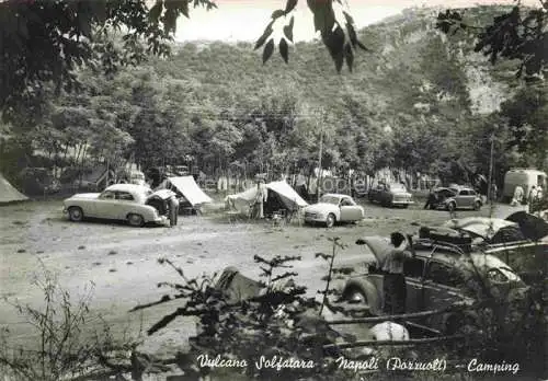 AK / Ansichtskarte NAPOLI Neapel Naples IT Vulcano Solfatara Camping