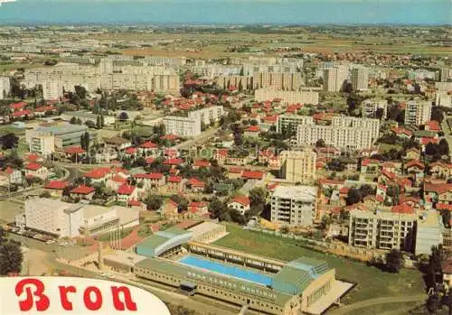 AK / Ansichtskarte Bron LYON 69 Rhone Vue aérienne