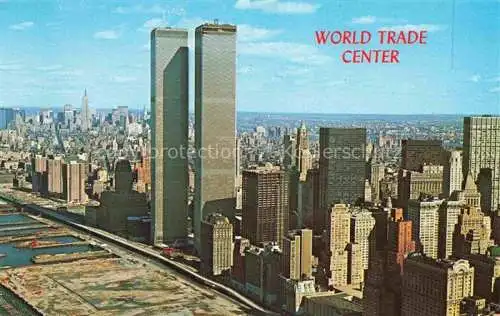 AK / Ansichtskarte NEW YORK City USA World Trade Center Twin Towers