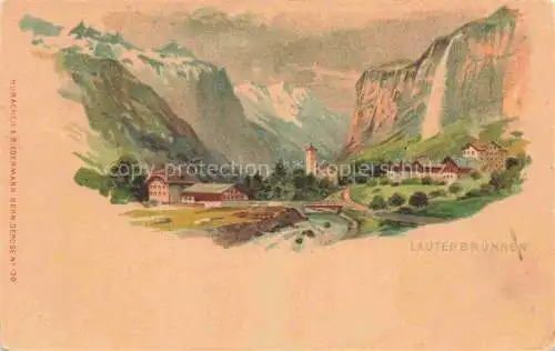 AK / Ansichtskarte Lauterbrunnen BE Panorama