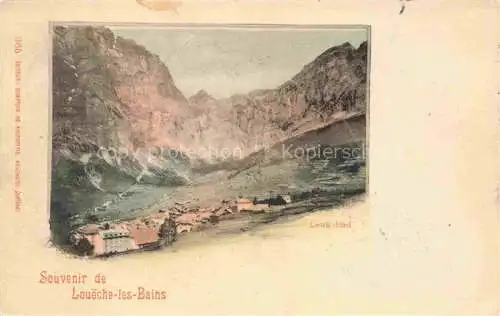 AK / Ansichtskarte Loueche-les-Bains Leukerbad VS Leuk Bad