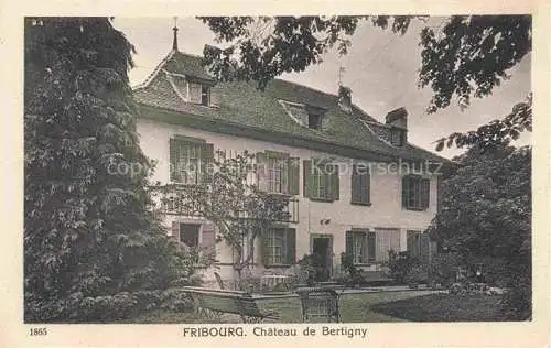 AK / Ansichtskarte FRIBOURG  FR Chateau de Bertigny