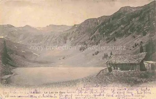 AK / Ansichtskarte Lac de Gers Vinzel Rolle VD Panorama