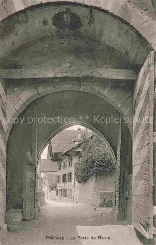 AK / Ansichtskarte FRIBOURG  FR La Porte de Berne