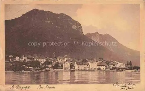 AK / Ansichtskarte Lac Leman Genfersee GE St Gingolph