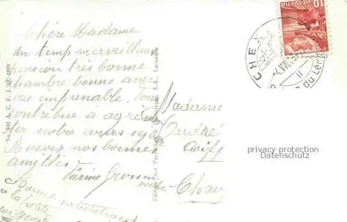 AK / Ansichtskarte Le Dezaley Rosemont-Dezaley LAUSANNE VD vue de la Tour de Marsens