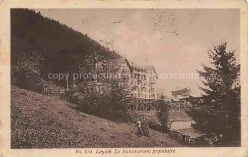 AK / Ansichtskarte Leysin VD Le Sanatorium populaire