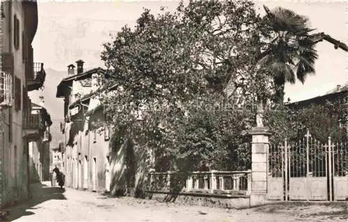 AK / Ansichtskarte Caslano Lugano TI Gasse