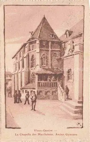 AK / Ansichtskarte GENEVE Genf GE La Chapelle des Macchabees Ancien Gymnase