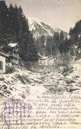 AK / Ansichtskarte Le Sepey Aigle VD Panorama