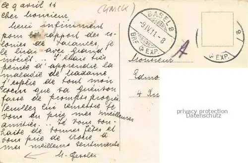 AK / Ansichtskarte Alt Basel BS Petersgasse