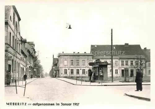 AK / Ansichtskarte Meseritz Ostbrandenburg Miedzyrzecz PL Motiv im Stadtzentrum