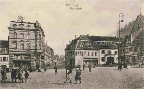 AK / Ansichtskarte Homburg  Saarpfalz Pfalz Saarland Marktplatz Feldpost