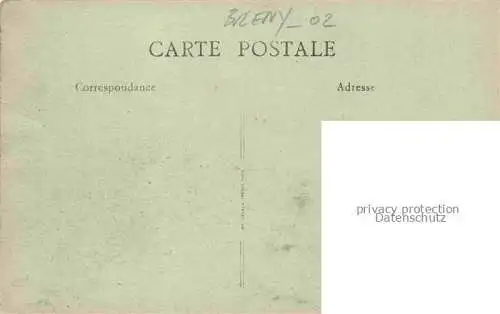 AK / Ansichtskarte Breny Soissons 02 Aisne Gare de l'Est Bahnhof