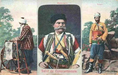 AK / Ansichtskarte Constantinople Constantinopel ISTANBUL TK Montenegrin Kurde