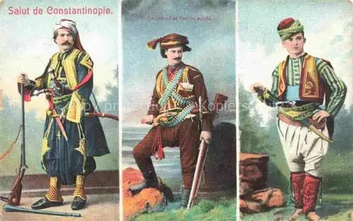 AK / Ansichtskarte Constantinople Constantinopel ISTANBUL TK De braves et fidéles sujets