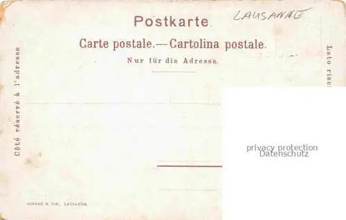 AK / Ansichtskarte LAUSANNE VD Première Séance du Grand Conseil 14 Avril 1803 à la Maison de Commune Peinture Kuenstlerkarte