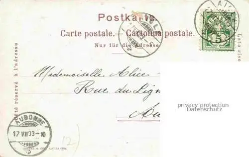 AK / Ansichtskarte LAUSANNE VD Assermentation du Grand Conseil 24 Mai 1803 à la Cathédrale Peinture Kuenstlerkarte