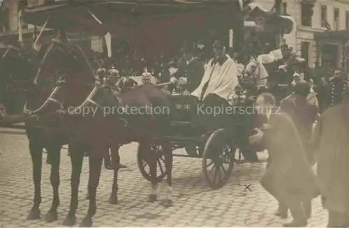 AK / Ansichtskarte ZueRICH  ZH Kaiser Wilhelm II in Zuerich Pferdekutsche