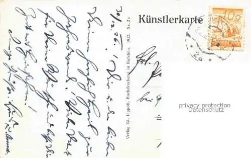 AK / Ansichtskarte KUFSTEIN Tirol AT Panorama Kuenstlerkarte