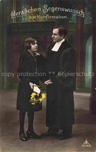 AK / Ansichtskarte Foto PH Paris Nr. 6038/6 Konfirmation 