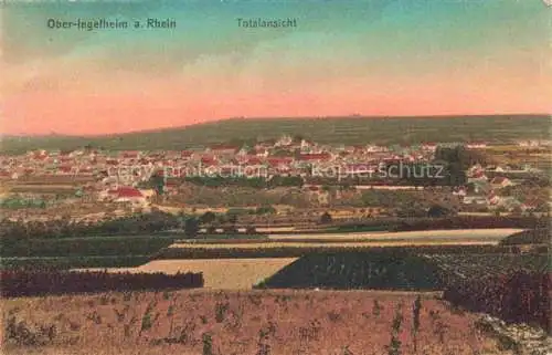 AK / Ansichtskarte Ober-Ingelheim Oberingelheim Rheinland-Pfalz Panorama Feldpost