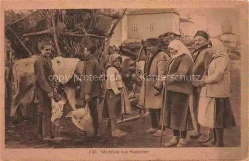 AK / Ansichtskarte Rumaenien Romania Marktbild 