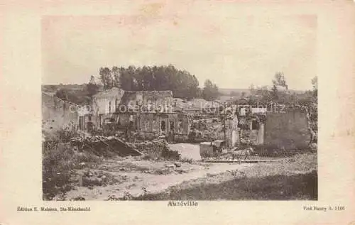 AK / Ansichtskarte Auzeville-Tolosane Toulouse 31 Haute-Garonne Zerstoertes Dorf in WK1