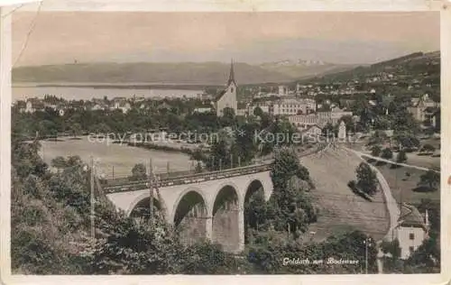 AK / Ansichtskarte Goldach  Bodensee Rorschach SG Panorama Viadukt