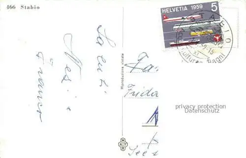 AK / Ansichtskarte Stabio Mendrisio TI Kirche