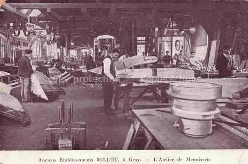 AK / Ansichtskarte Gray  Vesoul 70 Haute Saone Anciens Etablissements Millot Atelier de Menuiserie