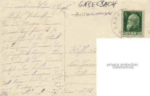 AK / Ansichtskarte Gabelbach Zusmarshausen Augsburg Bayern Bauernhof
