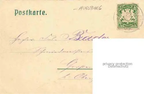 AK / Ansichtskarte Haunstetten AUGSBURG Bayern Bergmiller'sche Kunstmuehle