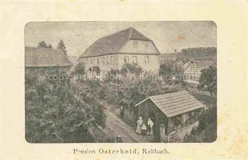 AK / Ansichtskarte Rehbach Michelstadt Odenwaldkreis Hessen Pension Osterheld