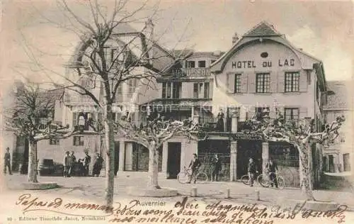 AK / Ansichtskarte Auvernier Boudry NE Hotel du Lac