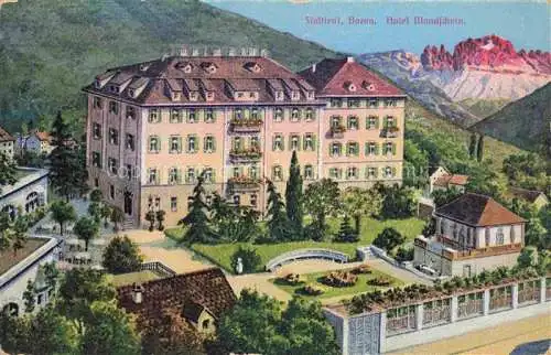AK / Ansichtskarte Bozen  BOLZANO Suedtirol IT Hotel Mondschein Kuenstlerkarte