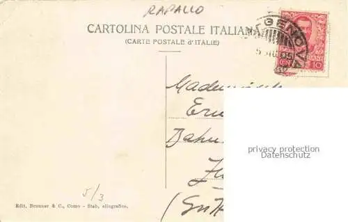 AK / Ansichtskarte RAPALLO Liguria IT Spiaggia Strand Fischer Fischerboote