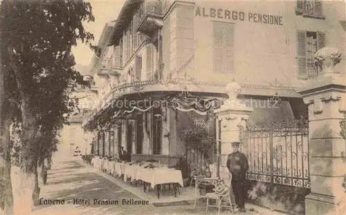 AK / Ansichtskarte Laveno Piemonte IT Albergo Pensione Bellevue