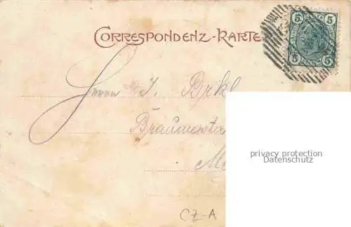 AK / Ansichtskarte Saaz Zatec Aussig CZ Buergerliche Brauerei