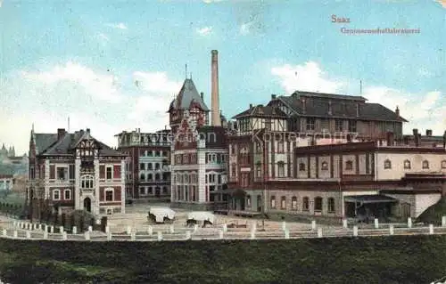 AK / Ansichtskarte Saaz Zatec Aussig CZ Genossenschaftsbrauerei
