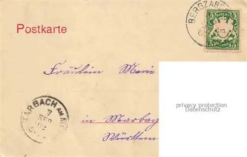 AK / Ansichtskarte Bergzabern Bad Weinstrasse Rheinland-Pfalz Marktplatz Rathaus